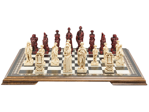 American Revolutionary War Chess Pieces