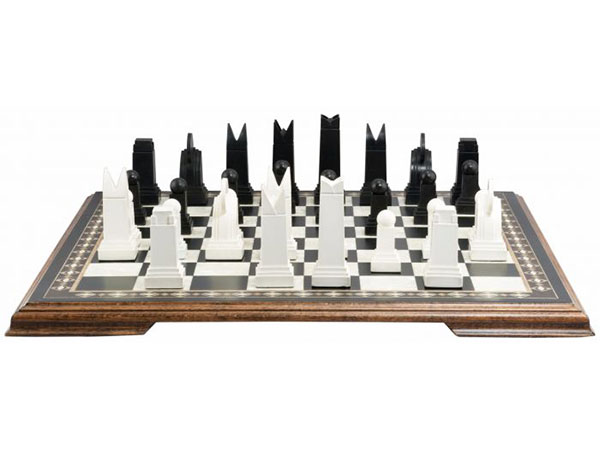 Art Deco Chess Pieces