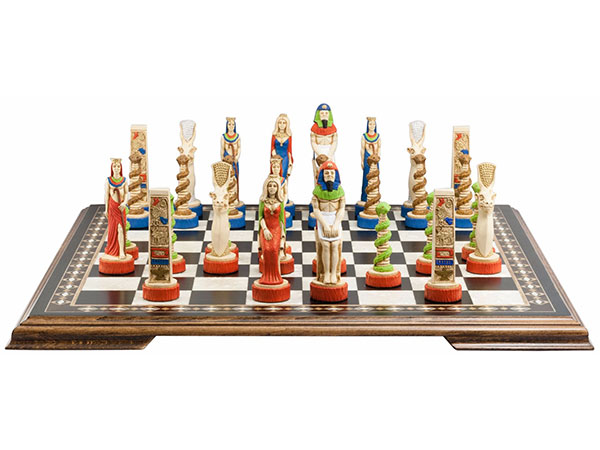 Egyptian Chess Pieces Studio Anne Carlton Games