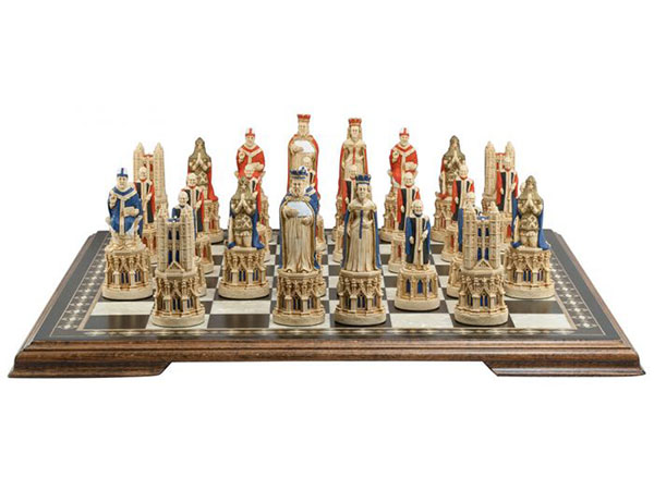 Medieval Cathedral Chess Set