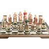 Shakespeare and the Globe Chess Set