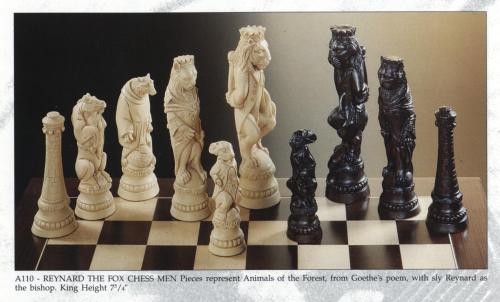 A110 - Reynard The Fox Chessmen