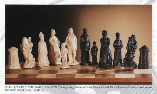 A143 - English Civil War Chessmen