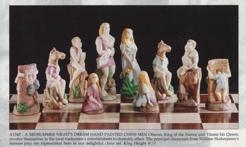 A154P - Book of Revelations Handpainted Chessmen