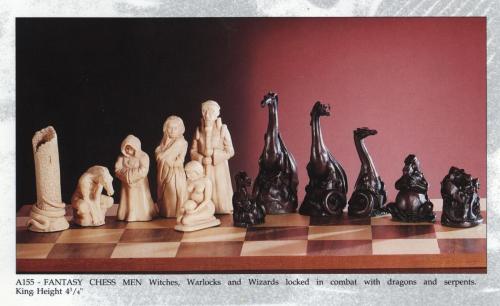 A155 - Fantasy Chessmen