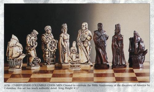 A156 - Christopher Columbus Chessmen