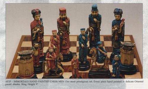 AF2P - Immortals Handpainted Chessmen